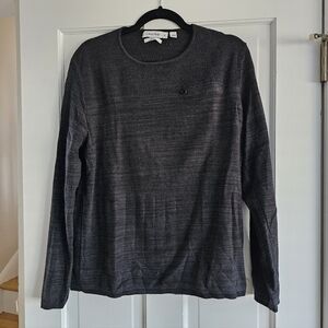 Men's Gray Calvin Klein Crew Neck Sweater